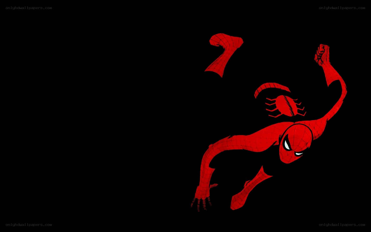 Spider-Man in red suit