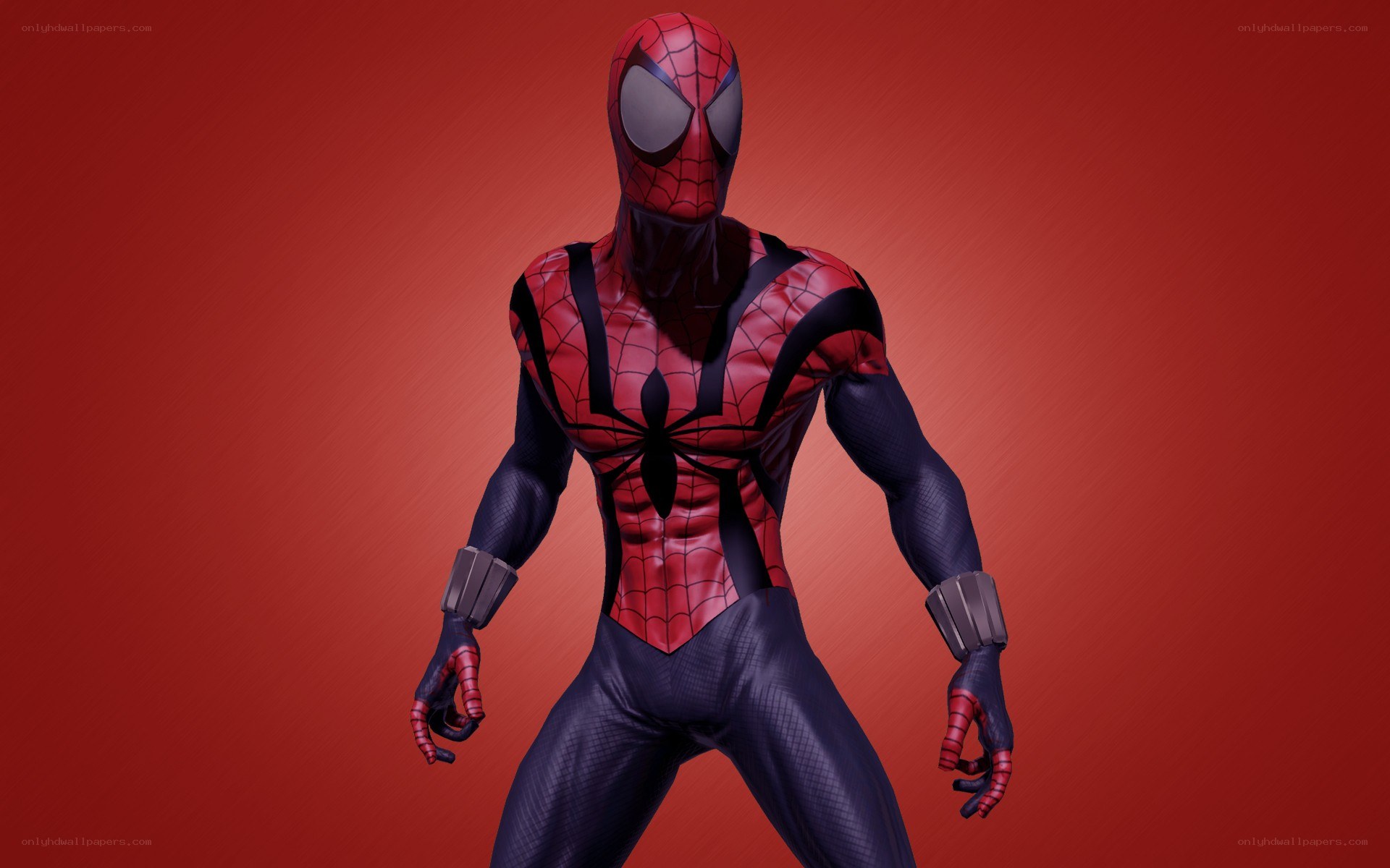 Spider-Man in red suit