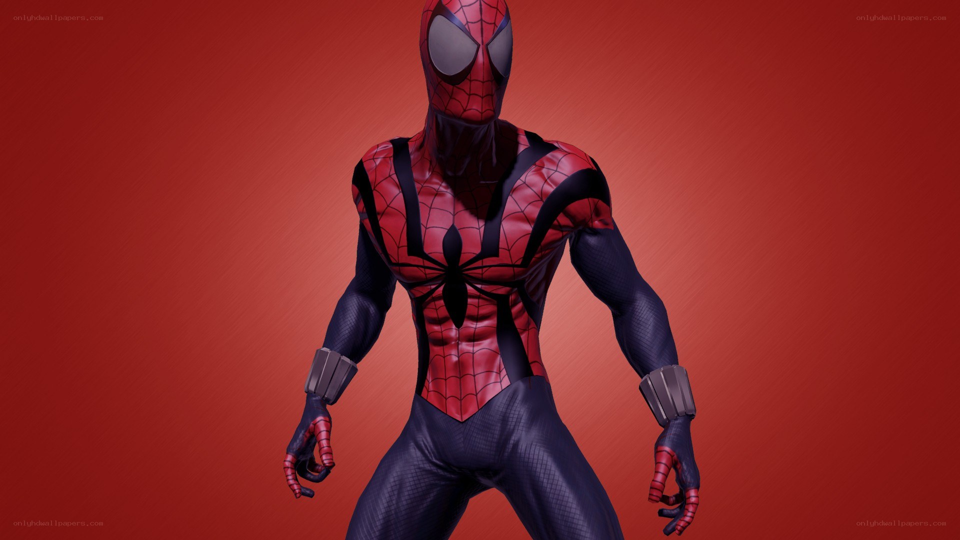 Spider-Man in red suit