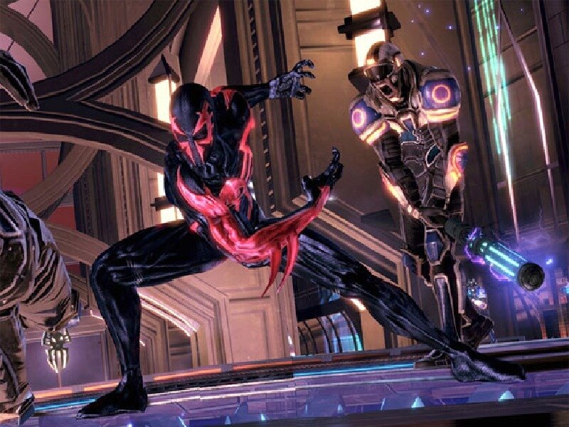 Spider-man in Red Suit — Black