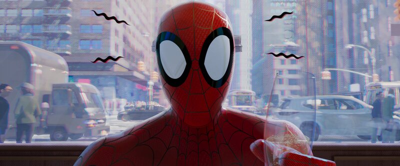 Spider-man in Red Suit — Calm