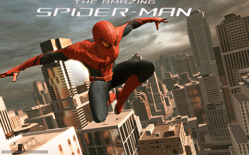 Spider-man in Red Suit — Dramatic, Afternoon, Digital Art