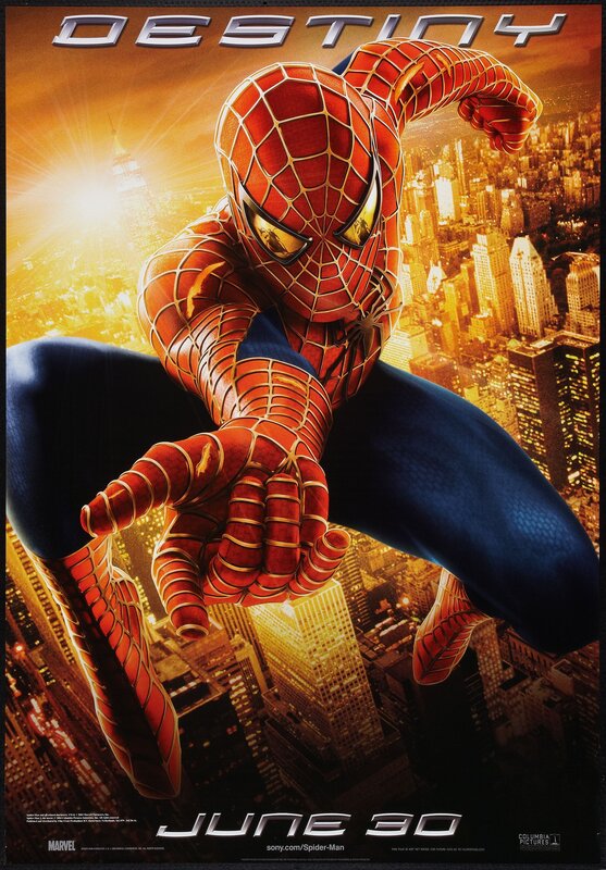 Spider-Man in Red Suit — Dramatic, Morning