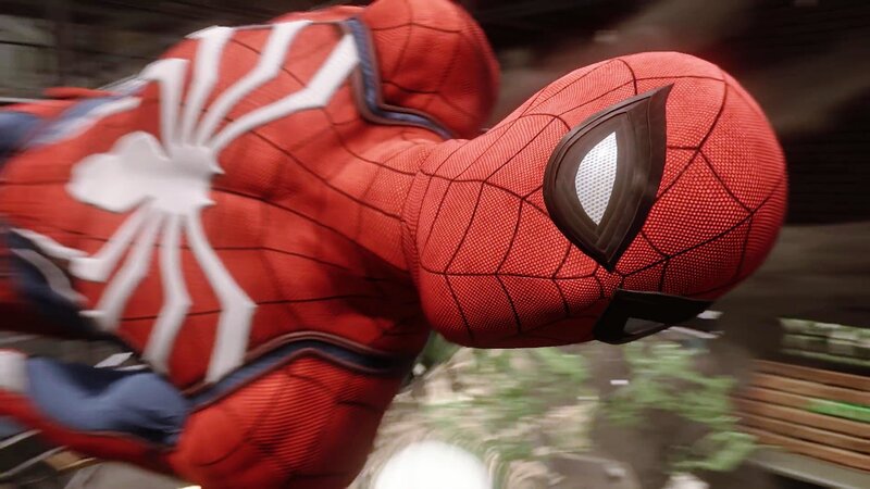 Spider-man in Red Suit — Dynamic, 3d Render