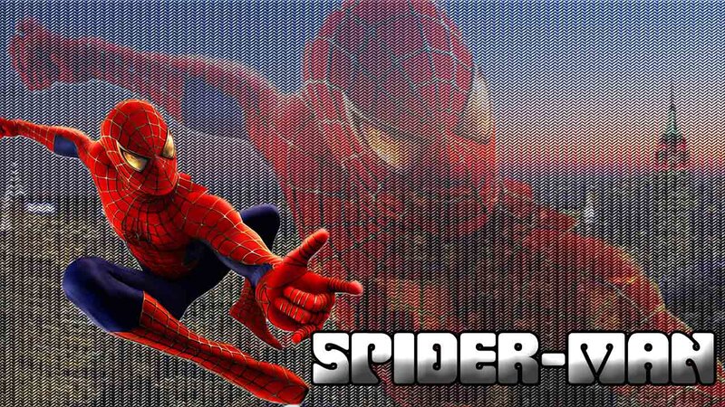 Spider-man in Red Suit — Dynamic