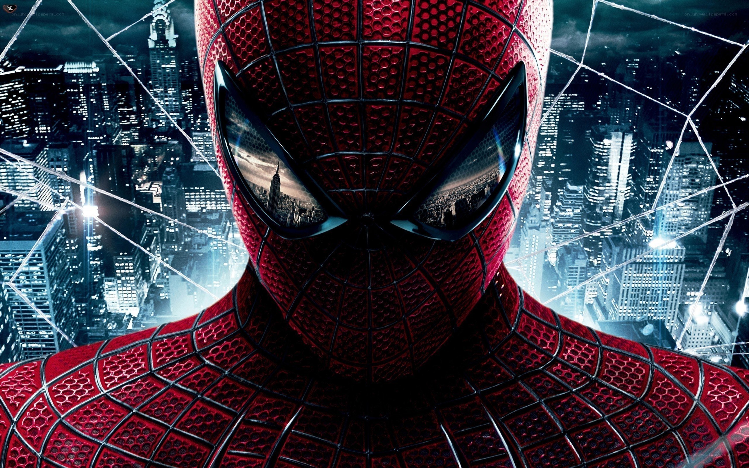 Spider-Man in the city