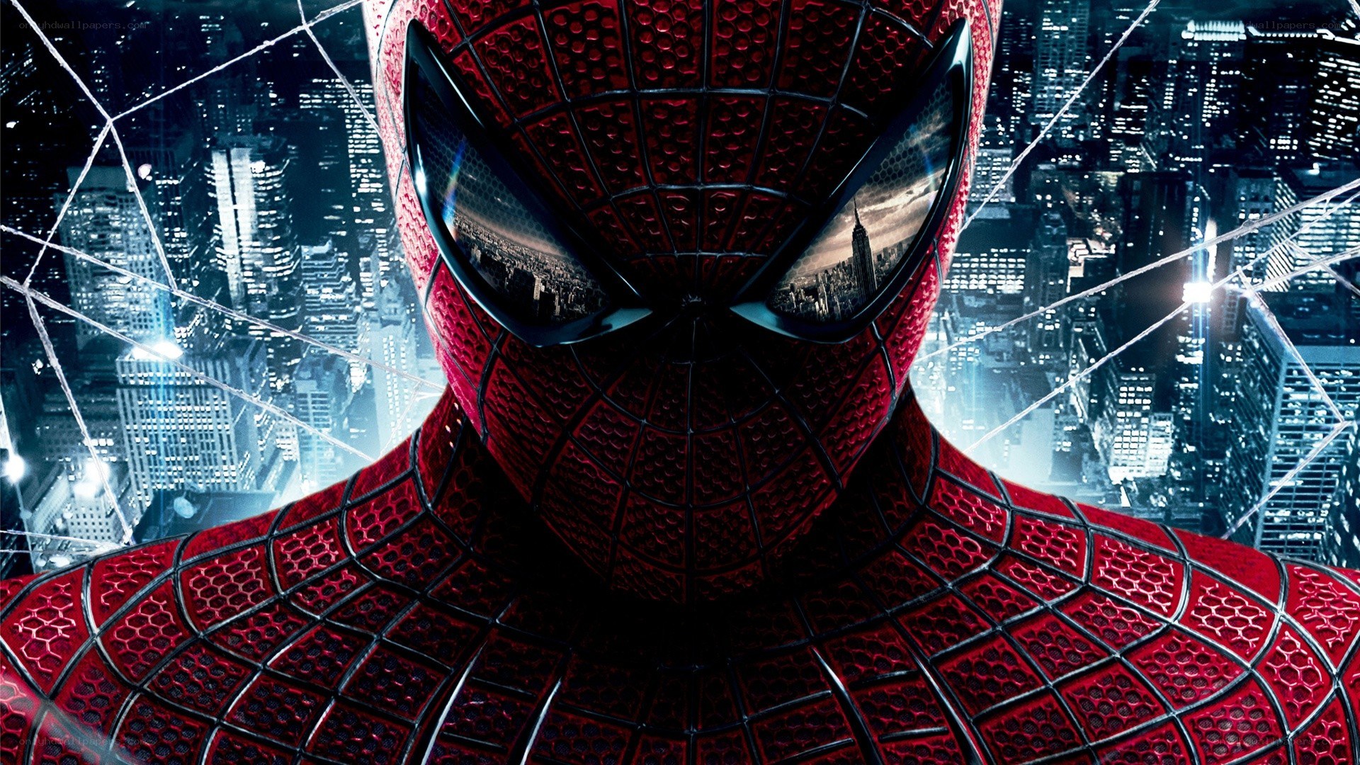 Spider-Man in the city