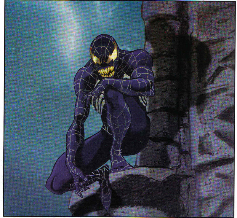 Spider-Man in Venom suit