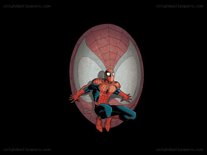 Spider-Man in web emblem