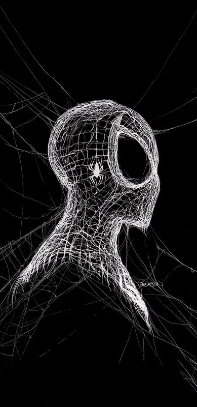 Spider-man in Web Form