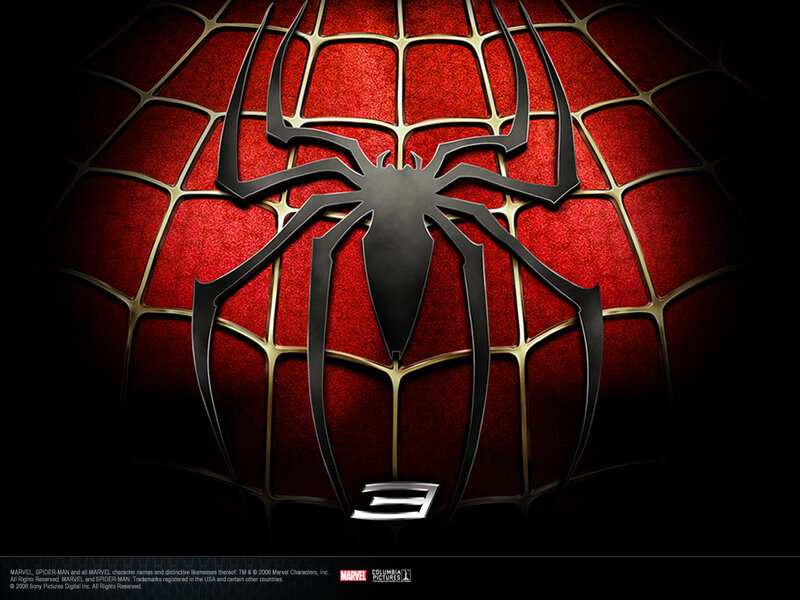 Spider-man Logo — Red, Dramatic, Digital Art