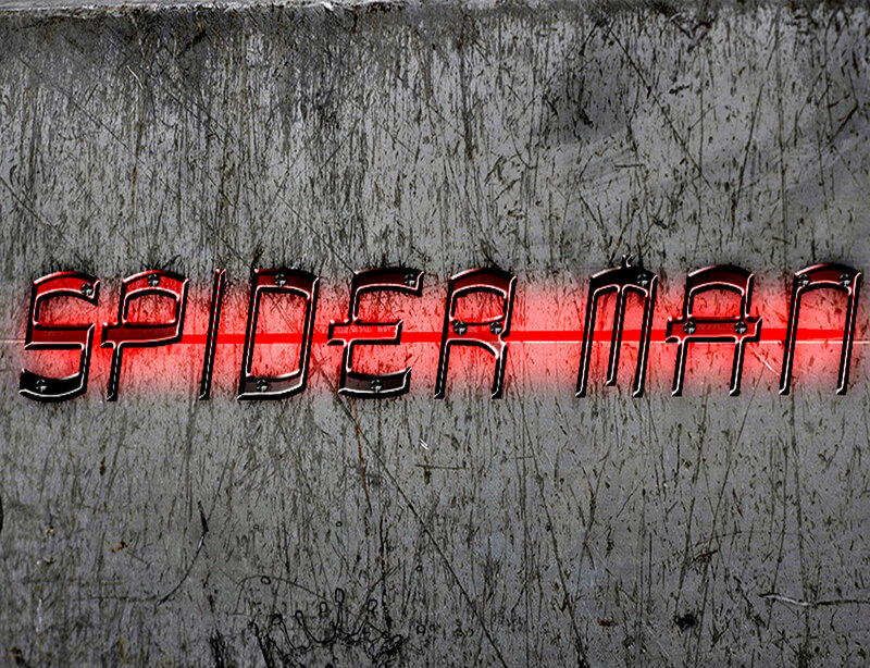 Spider-Man Logo — Red, Dramatic