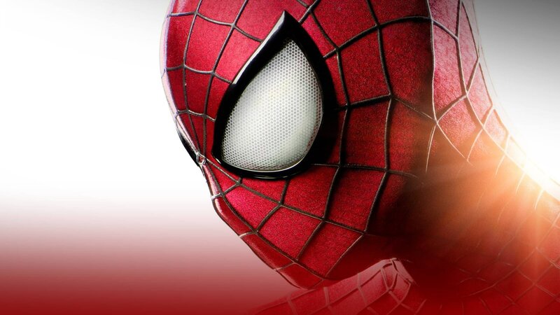 Spider-man Mask — Red, Dramatic, Photograph, Web Pattern, Eye Lens