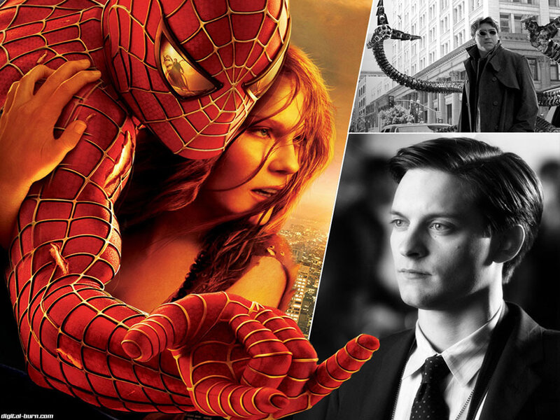 Spider-Man movie collage