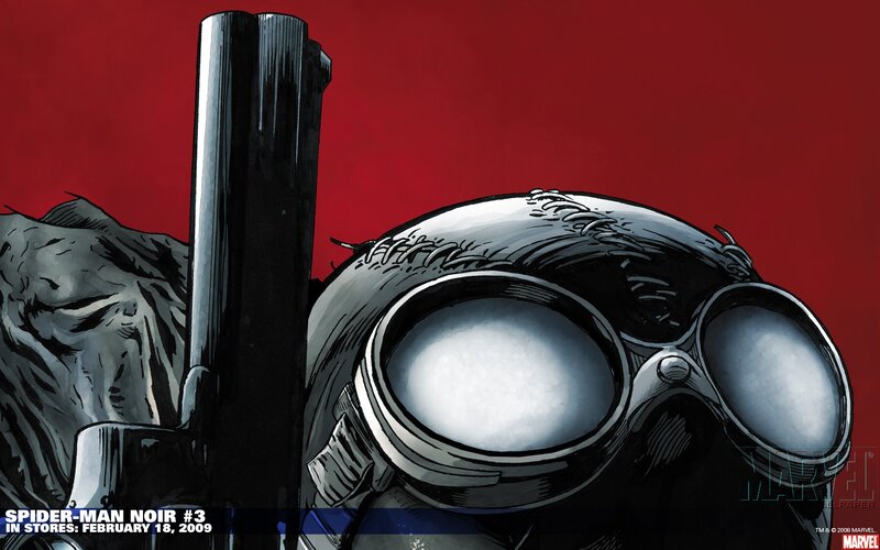 Spider-Man Noir comic cover