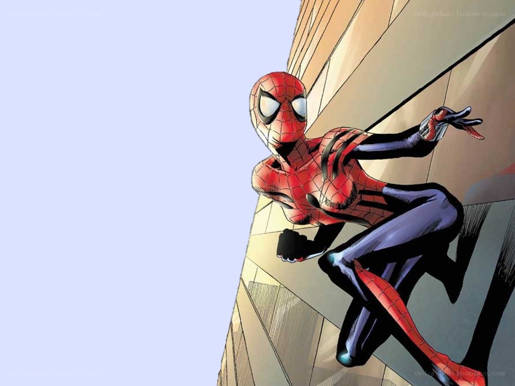 Spider-Man on a building