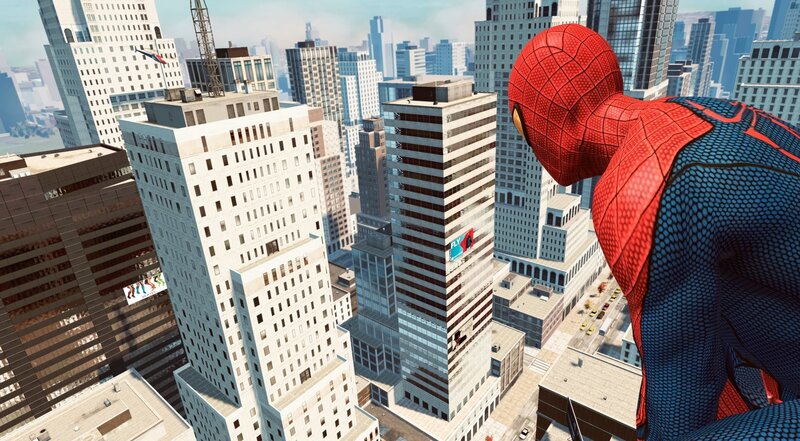 Spider-man on Building — Red, Urban