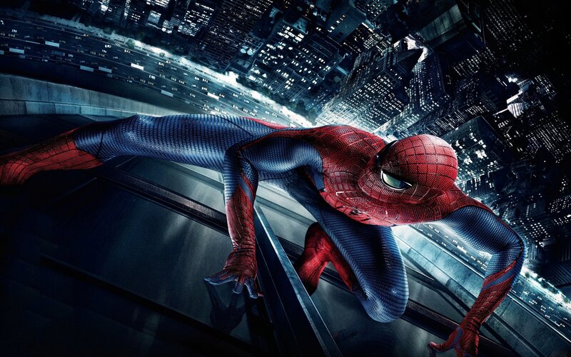 Spider-man on Building — Skyscraper