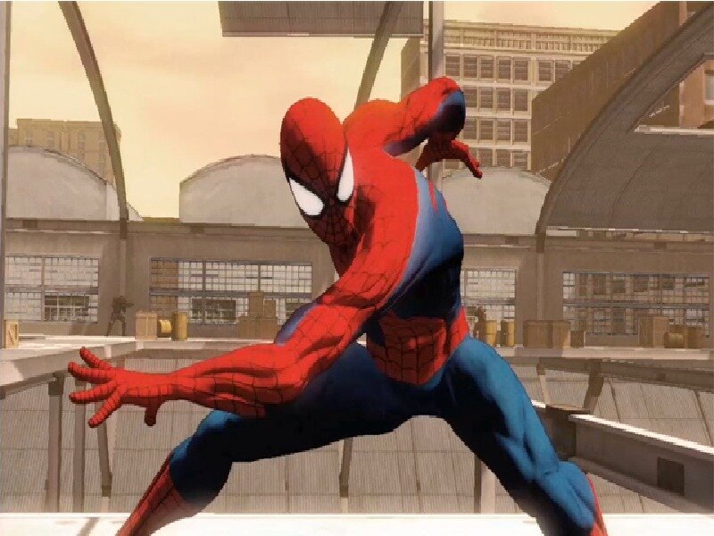 Spider-man on Rooftop