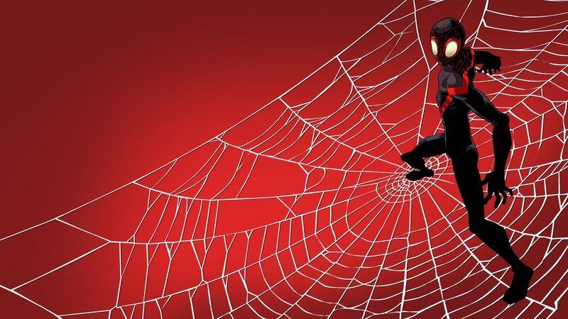 Spider-Man on Web — Red