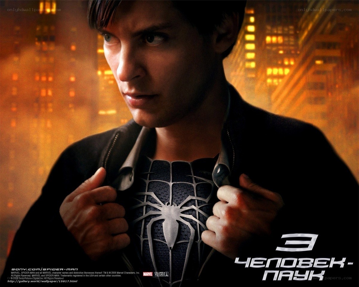 Spider-Man revealing his suit