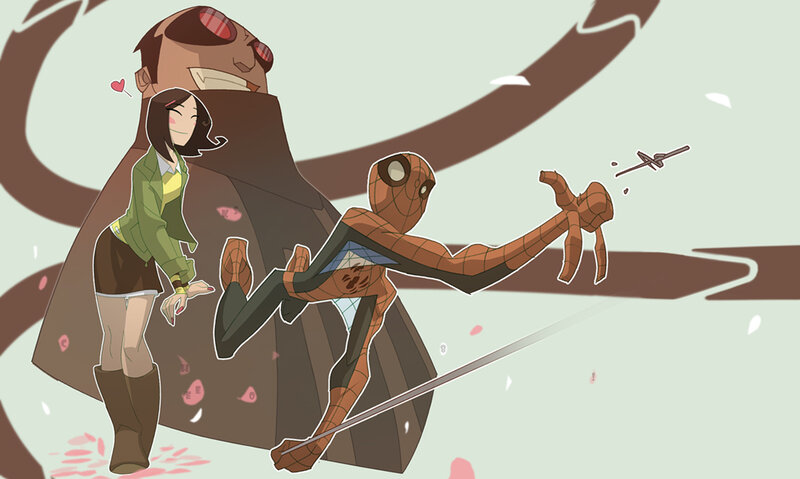 Spider-Man saves the day