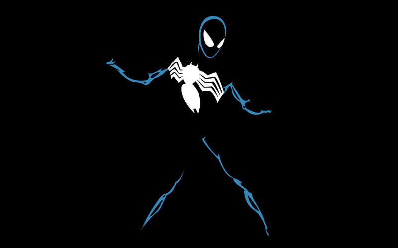 Spider-Man silhouette art