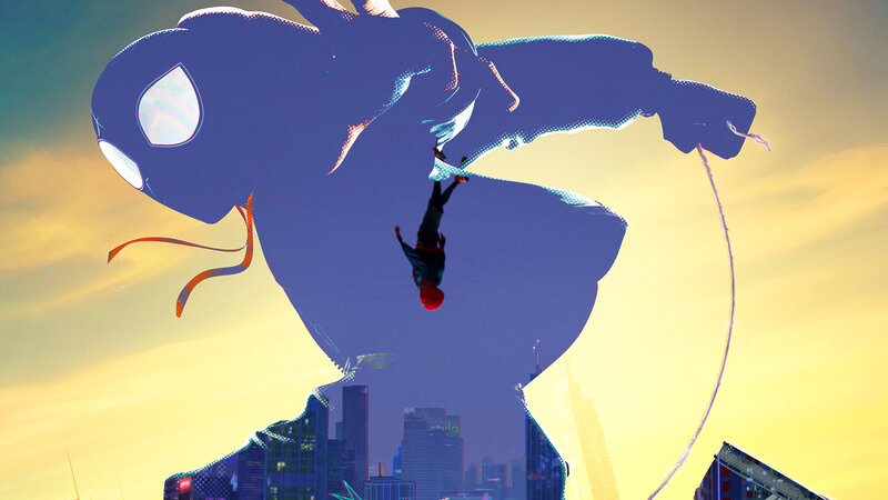 Spider-Man Silhouette — Yellow
