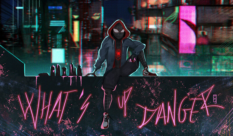 Spider-Man Sitting on Ledge