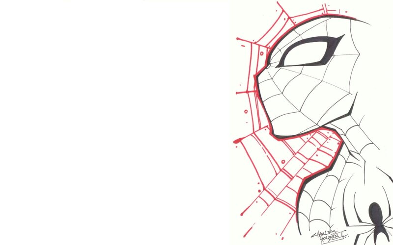 Spider-Man sketch art