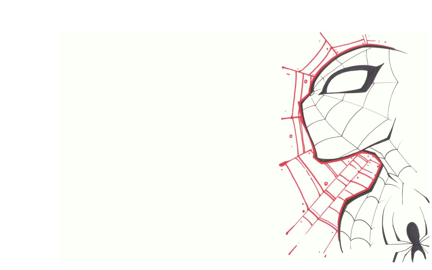 Spider-Man sketch art