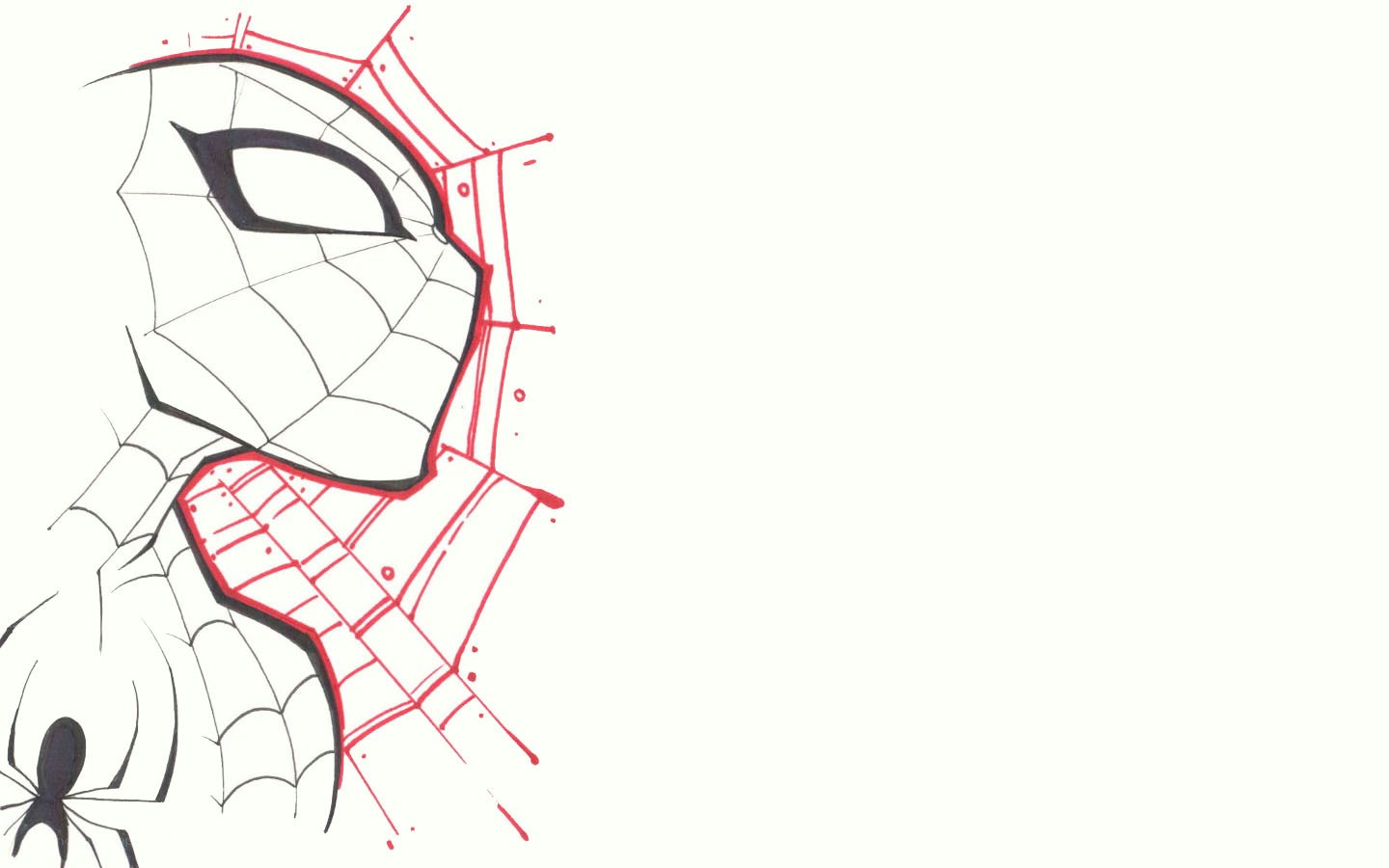 Spider-Man sketch art