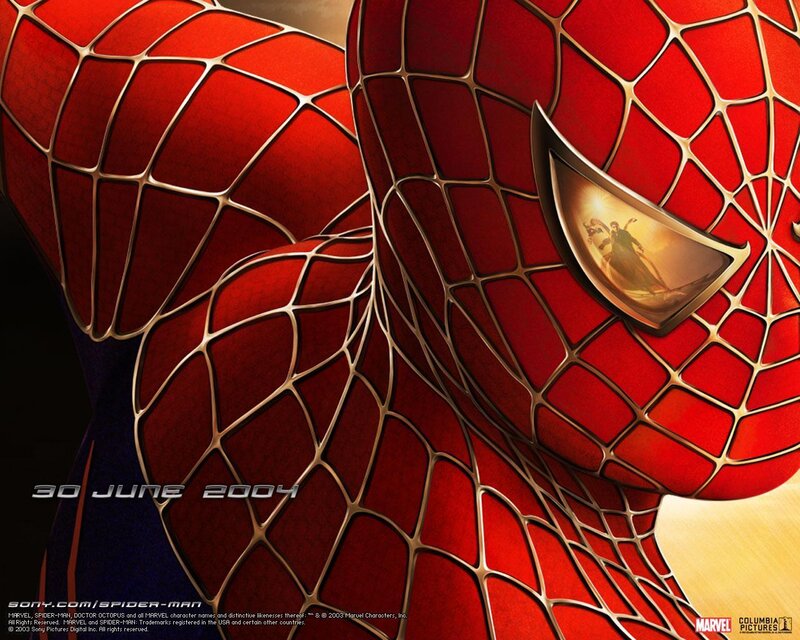 Spider-man Suit — Red, Dramatic, Digital Art