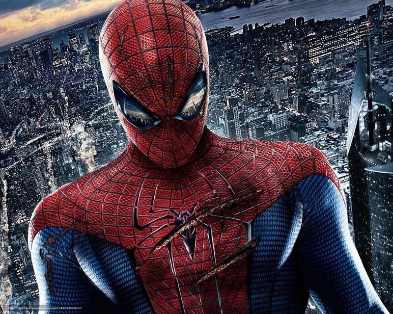 Spider-man Suit — Red, Dramatic, Night