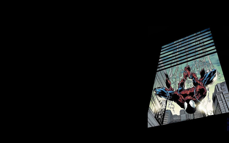 Spider-man Swinging — Red, Dramatic, Afternoon, Comic, Web