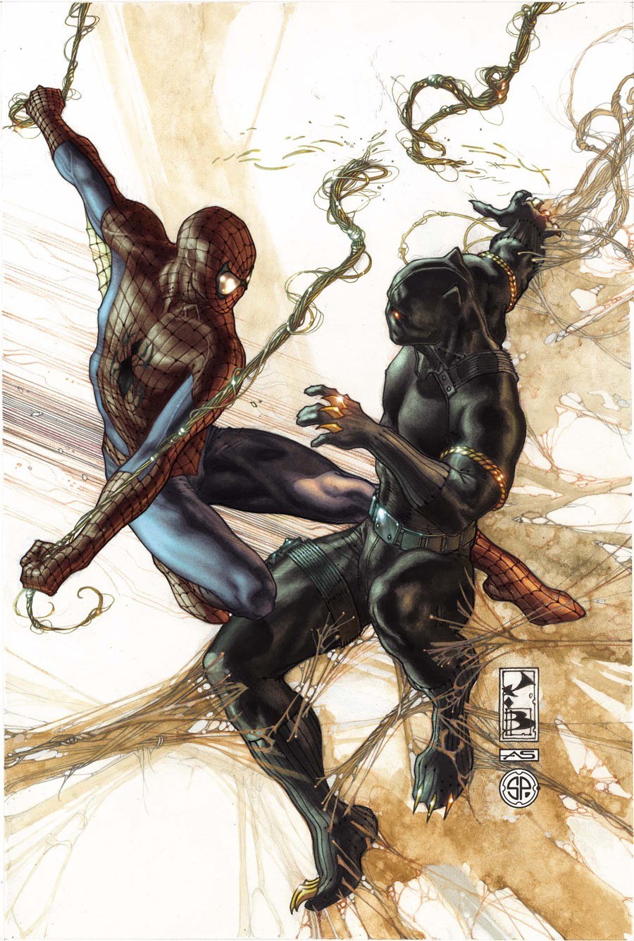 Spider-Man vs Black Panther