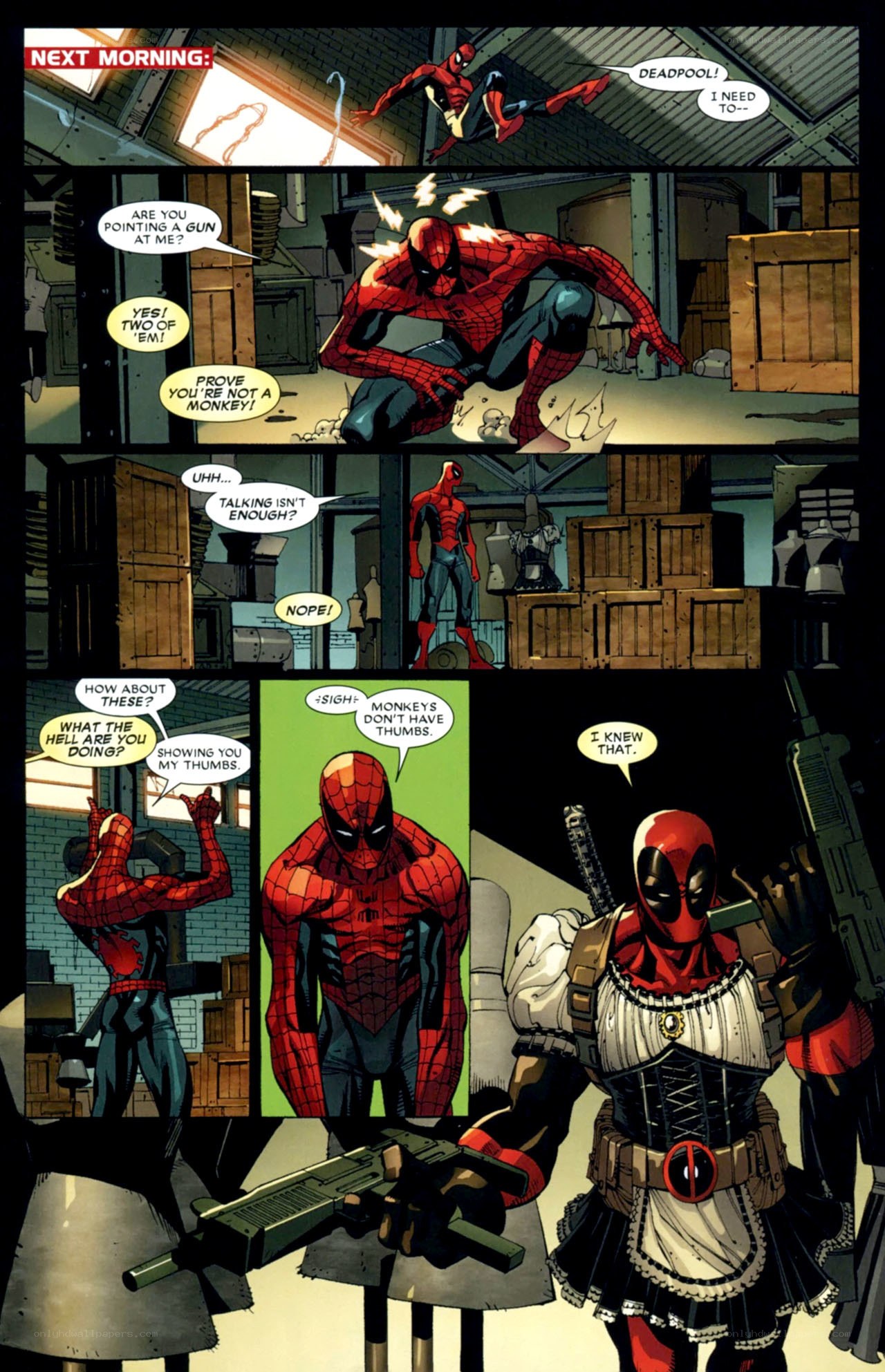 Spider-Man vs Deadpool