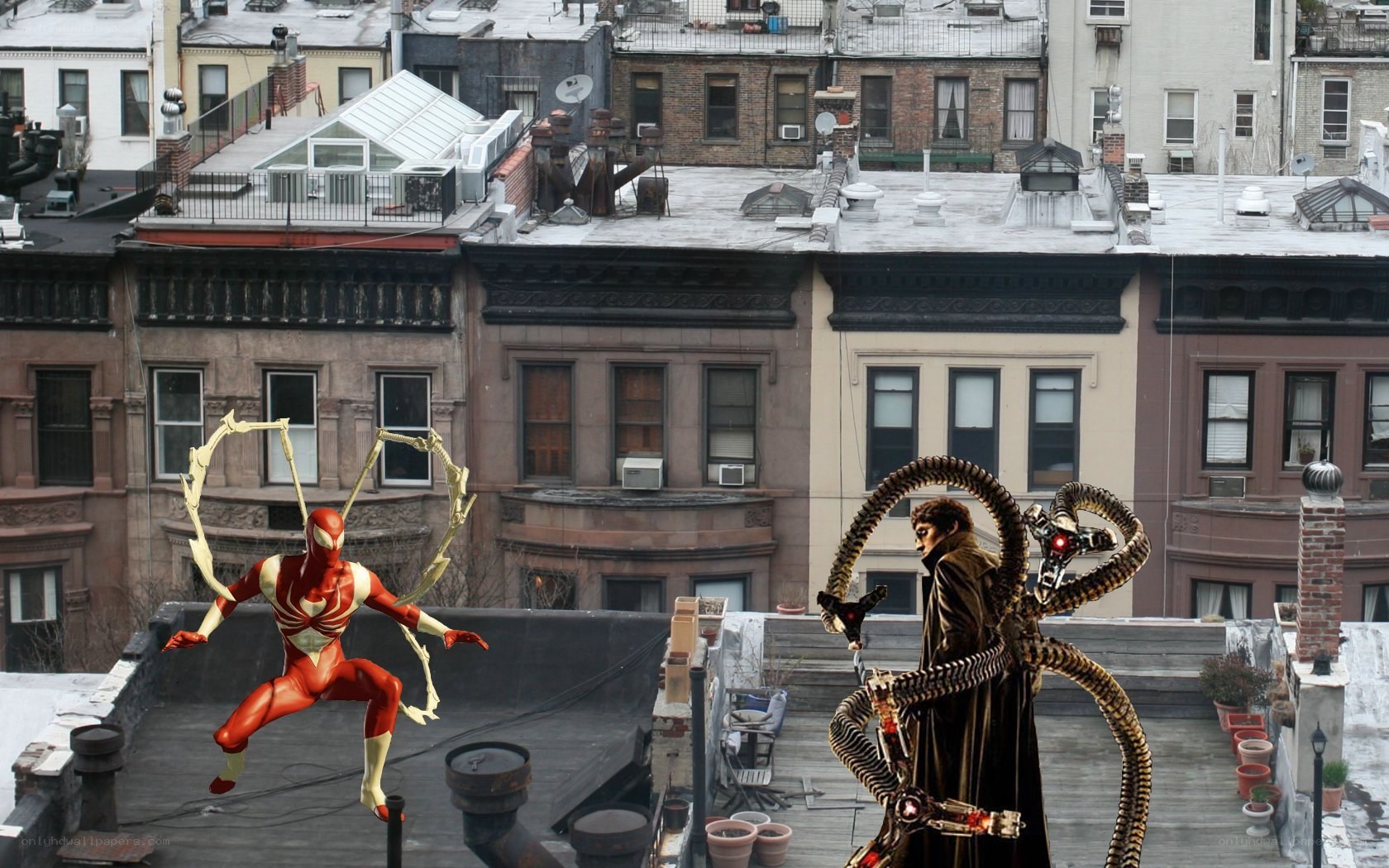 Spider-Man vs Doctor Octopus