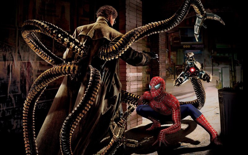 Spider-Man Vs Doctor Octopus — Red