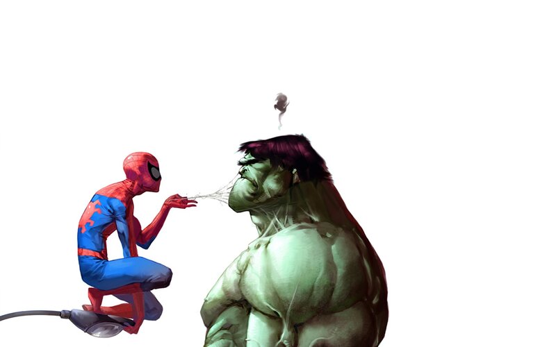 Spider-Man vs Hulk