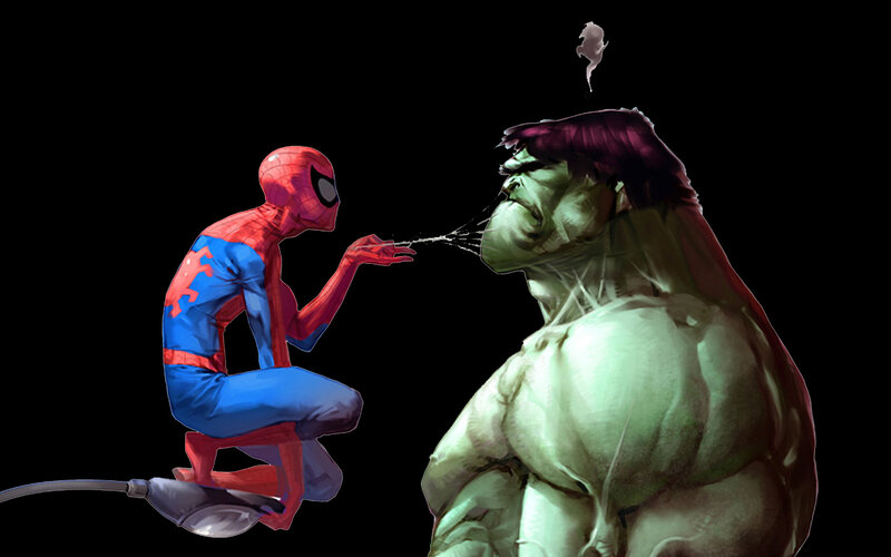 Spider-Man vs Hulk