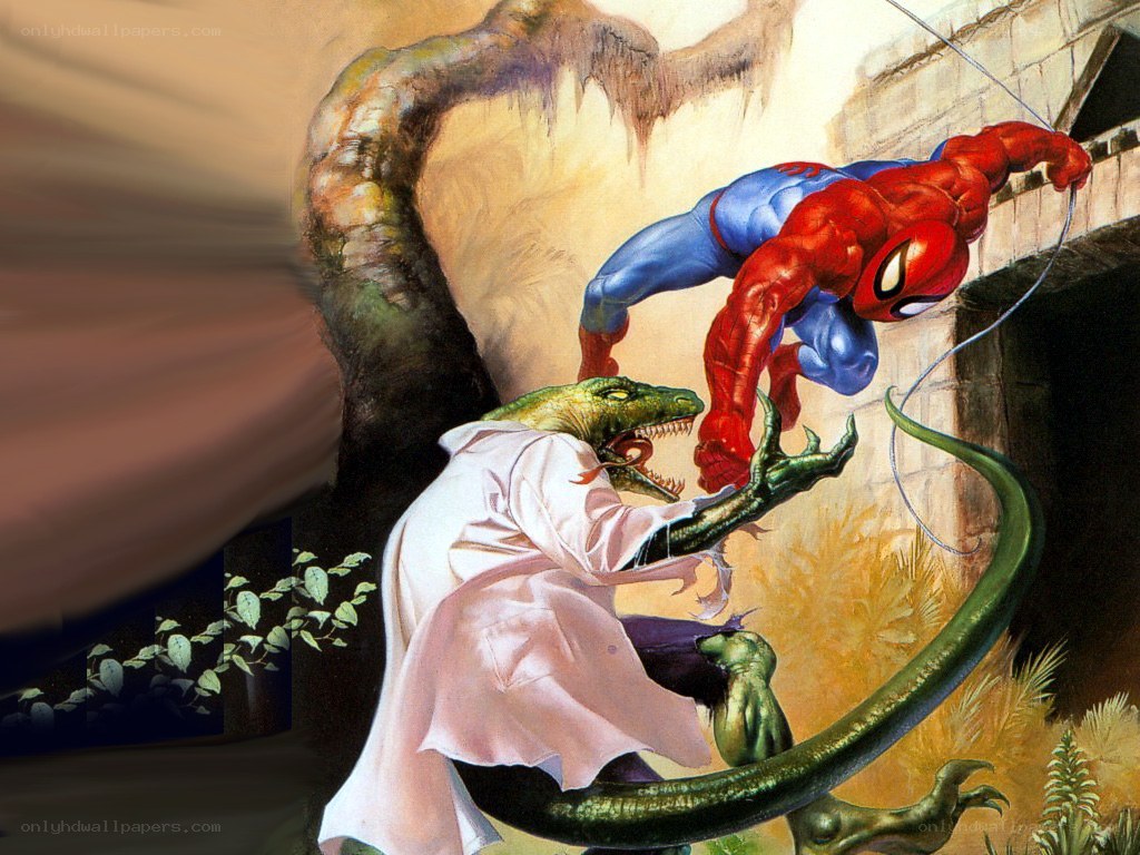 Spider-Man vs Lizard