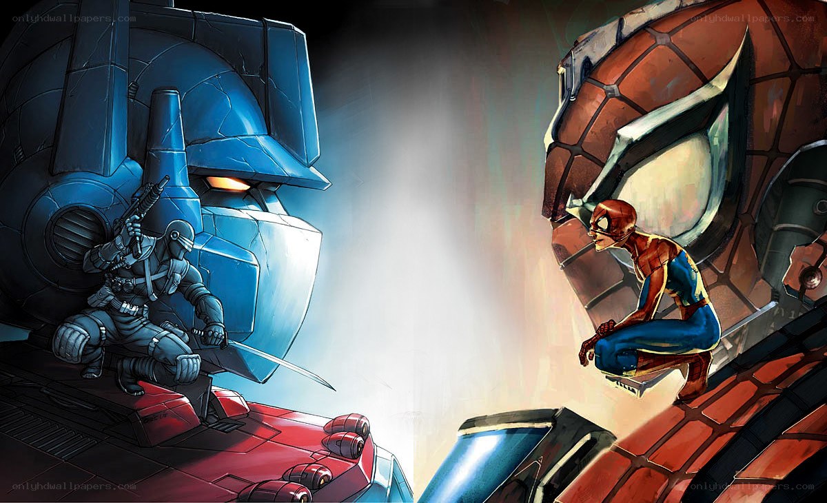 Spider-Man vs. Transformers