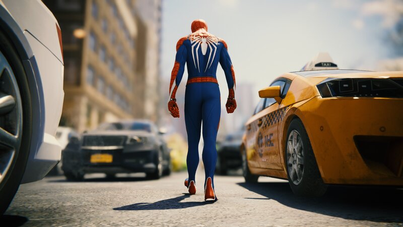 Spider-man Walking