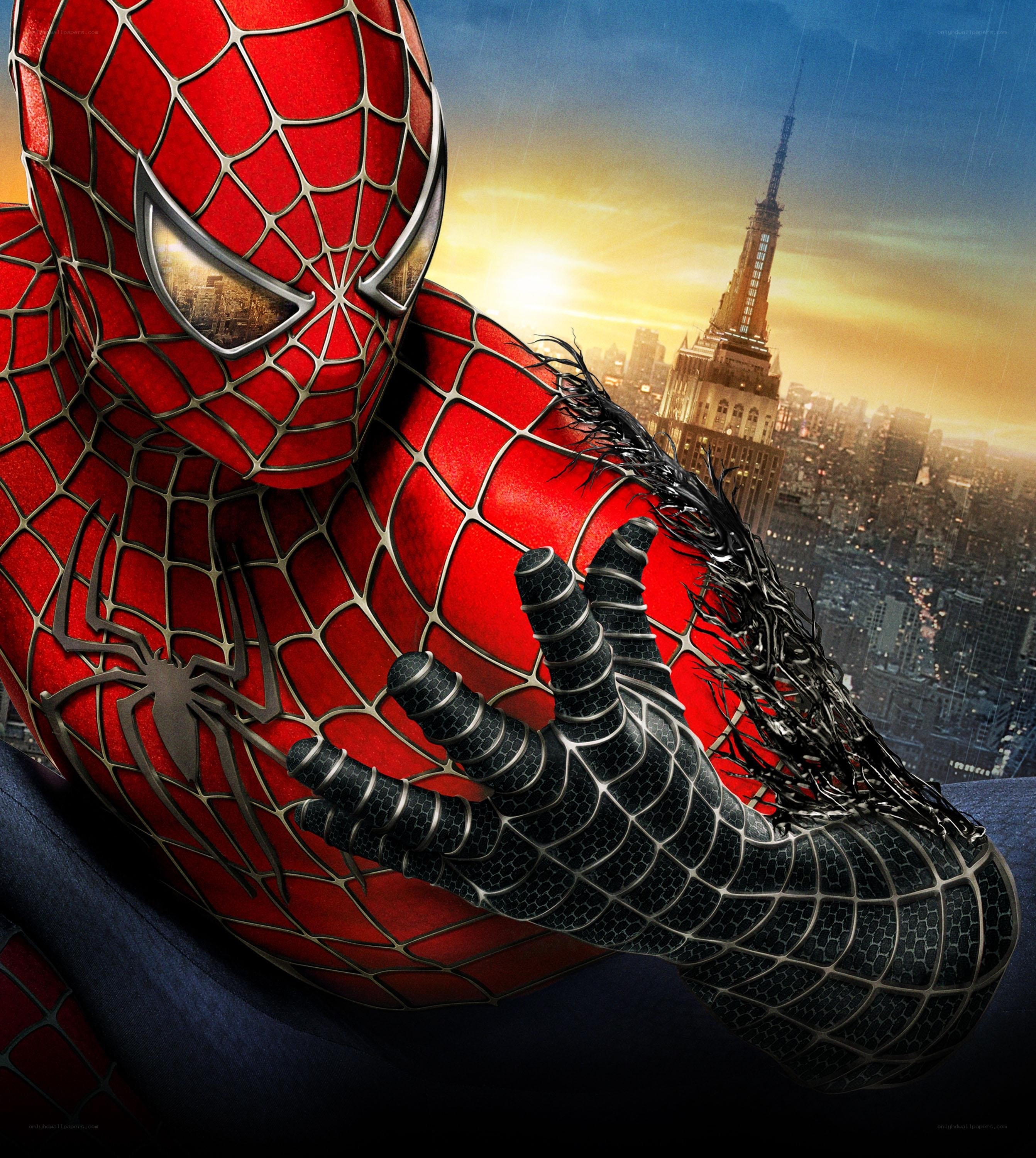 Spider-Man with black suit
