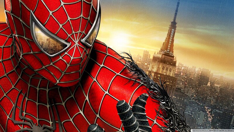 Spider-Man with symbiote suit