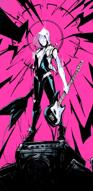 Spider-verse Character — Pink