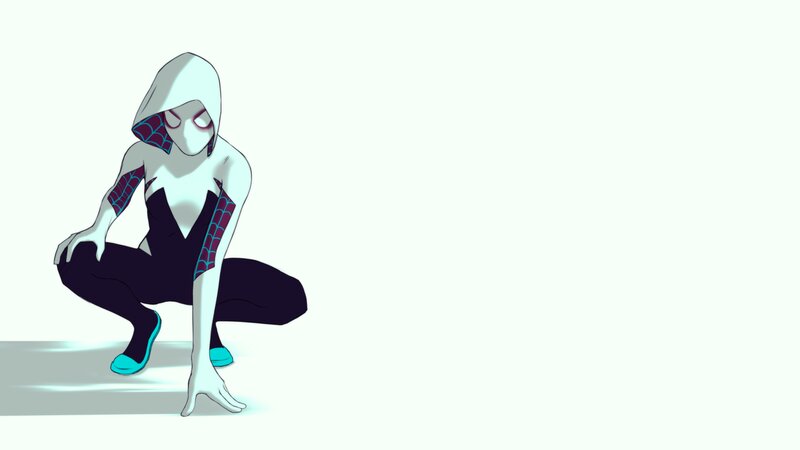 Spider-verse Character — White