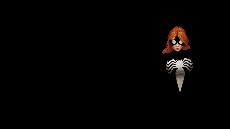 Spider-Woman character illustration