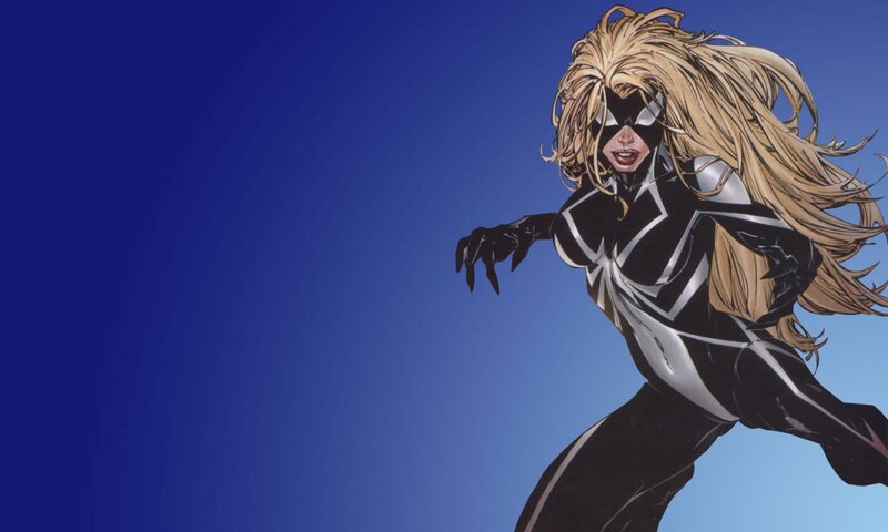 Spider-Woman in action